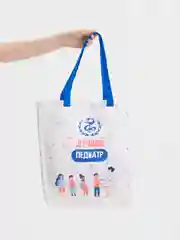 Сумка - шоппер с рисунком Педиатр