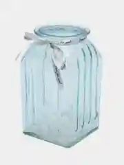 Лазурный ваза для цветов Ханна-1, 19 см, настольная