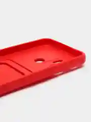Красный силиконовый чехол для Infinix Smart 6 Plus (Инфиникс смарт 6 плюс)