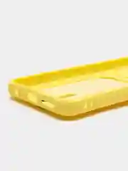 Желтый силиконовый чехол для Infinix Smart 6 Plus (Инфиникс смарт 6 плюс)
