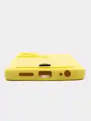Желтый силиконовый чехол для Infinix Smart 6 Plus (Инфиникс смарт 6 плюс)