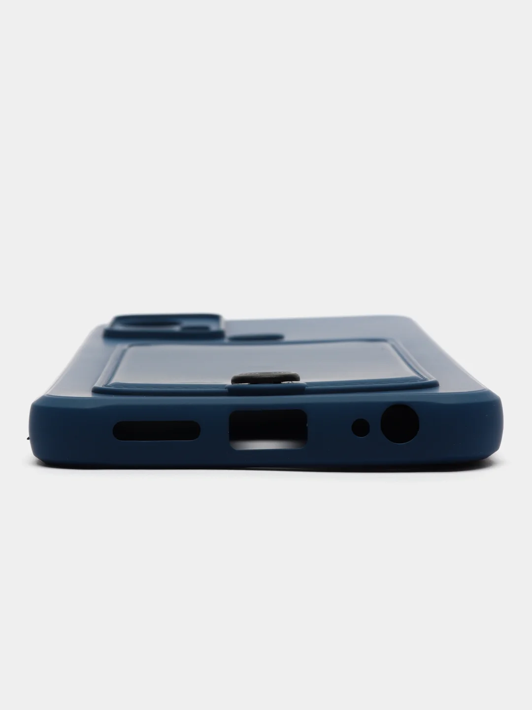 Синий силиконовый чехол для Infinix Smart 6 Plus (Инфиникс смарт 6 плюс)