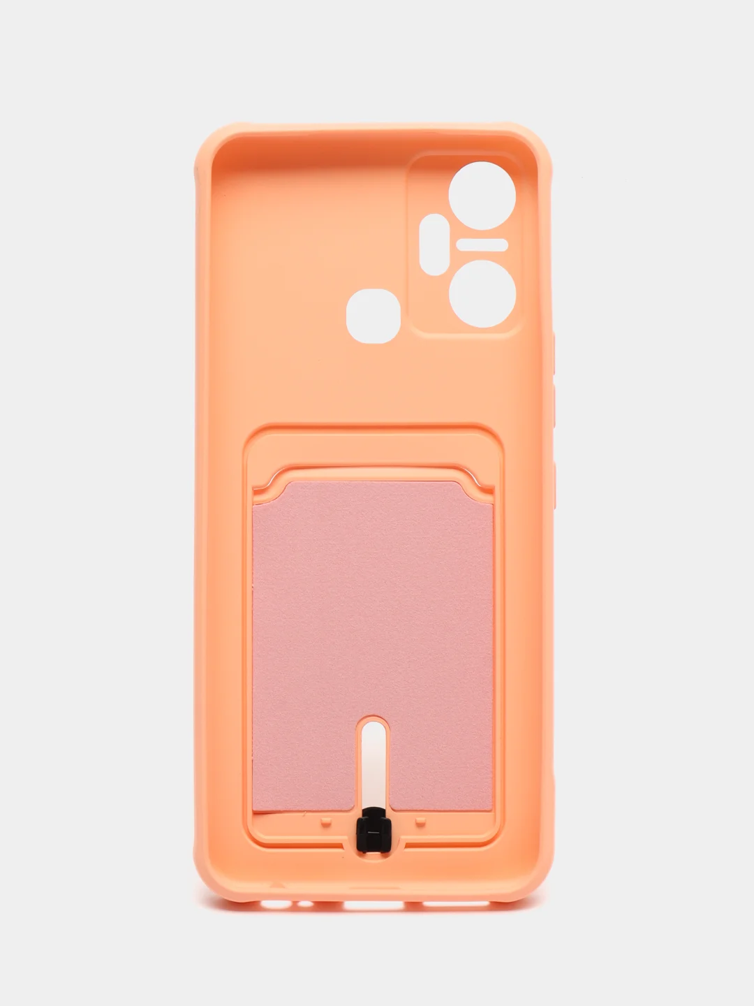 Пудровый силиконовый чехол для Infinix Smart 6 Plus (Инфиникс смарт 6 плюс)