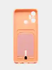 Пудровый силиконовый чехол для Infinix Smart 6 Plus (Инфиникс смарт 6 плюс)