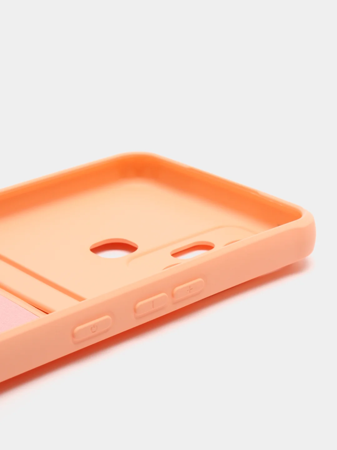 Пудровый силиконовый чехол для Infinix Smart 6 Plus (Инфиникс смарт 6 плюс)