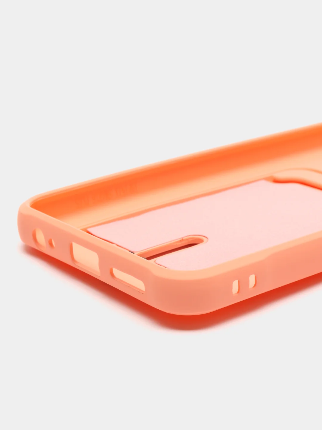 Пастельно-коралловый силиконовый чехол для Infinix Smart 6 Plus (Инфиникс смарт 6 плюс)