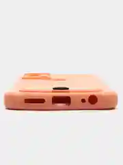 Пастельно-коралловый силиконовый чехол для Infinix Smart 6 Plus (Инфиникс смарт 6 плюс)