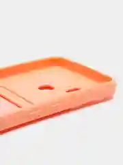 Пастельно-коралловый силиконовый чехол для Infinix Smart 6 Plus (Инфиникс смарт 6 плюс)
