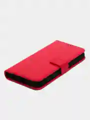 Красный чехол-книжка с магнитной застежкой для Infinix HOT 12 Pro, Инфиникс Хот 12 про