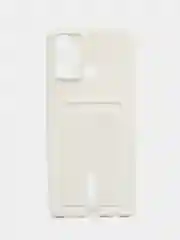 Белый силиконовый чехол для Infinix Smart 6 Plus (Инфиникс смарт 6 плюс)