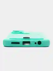 Мятный силиконовый чехол для Infinix Smart 6 Plus (Инфиникс смарт 6 плюс)