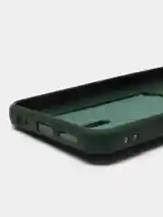 Тёмно-зелёный силиконовый чехол для Infinix Smart 6 Plus (Инфиникс смарт 6 плюс)