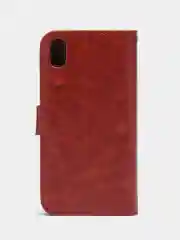 Багровый чехол-книжка с магнитной застежкой для Honor 8S / 8S Prime / Huawei Y5 2019