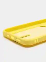 Желтый чехол для iPhone 12 Pro Max силиконовый, Айфон Про Макс