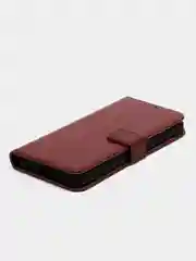 Багровый чехол-книжка с магнитной застежкой для Tecno Spark 10 / 10C (Техно Спарк 10 / 10С)