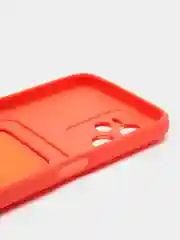 Коралловый чехол силиконовый для Realme C35,  Реалми С35, прозрачный