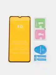 Черный защитное стекло 9D для Itel Vision 3 Plus (Ител Вижен 3 Плюс)