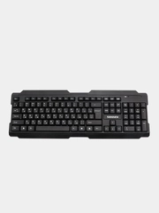 Клавиатура беспроводная Sonnen Kb-5156, Usb, 104 клавиши, 2,4 Ghz, черная, 512654
