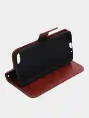 Багровый чехол-книжка с магнитной застежкой для Honor 7A/7А Prime/7S/Huawei Y5 2018/Y5 Lite