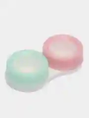 Зеленый контейнеры для линз