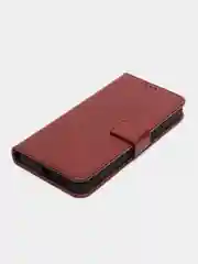 Багровый чехол-книжка с магнитной застежкой для Samsung Galaxy A54 (Самсунг Галакси А54)