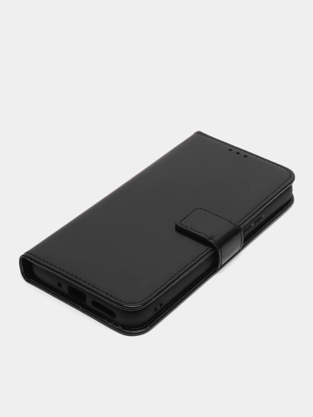 Черный чехол-книжка с магнитной застежкой для Samsung Galaxy A54 (Самсунг Галакси А54)
