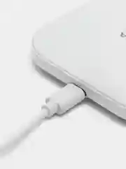 Белый беспроводное зарядное устройство Qi, 15W, пластик