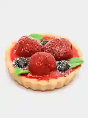 Сувенирное мыло "Тарталетка с клубникой и голубикой"