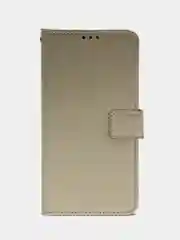 Золотой чехол-книжка с магнитной застежкой для iPhone 16/15/14/13/12/11/Pro/Max/Mini/Plus