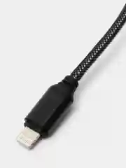 Кабель зарядки USB / Lightening iPhone светящийся усиленный, 1 метр, быстрая зарядка 2,4 А