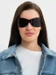 Черный очки солнцезащитные солнечные модные