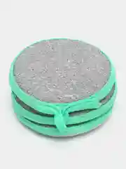 Бирюзовый двухсторонняя губка для посуды / Губка-тряпка для посуды / Для мытья посуды