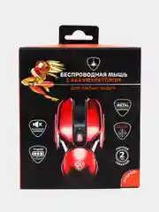 Компьютерная мышь беспроводная Bille, 1000/1200/1600DPI, 2.4GHz, 300мАч, корпус алюминий
