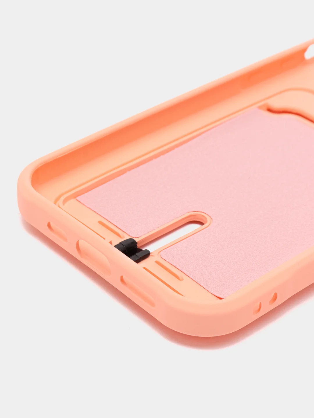 Пастельно-коралловый защитный чехол для iPhone 12 Pro (Айфон 12 Про) силиконовый