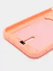 Пастельно-коралловый защитный чехол для iPhone 12 Pro (Айфон 12 Про) силиконовый