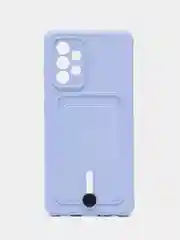 Аметистовый чехол Samsung Galaxy A52 4G (Самсунг Галакси А52 4Ж) силиконовый, противоударный
