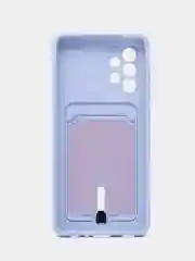 Аметистовый чехол Samsung Galaxy A52 4G (Самсунг Галакси А52 4Ж) силиконовый, противоударный