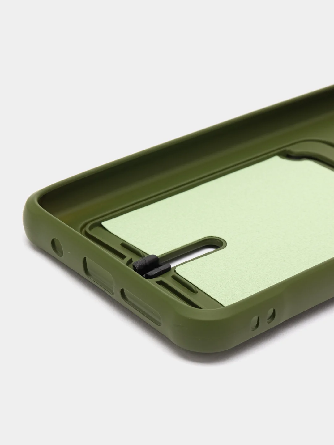 Зелёный хаки силиконовый чехол для Xiaomi POCO M3 (Сяоми Поко М3)
