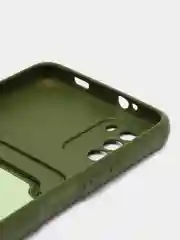 Зелёный хаки силиконовый чехол для Xiaomi POCO M3 (Сяоми Поко М3)
