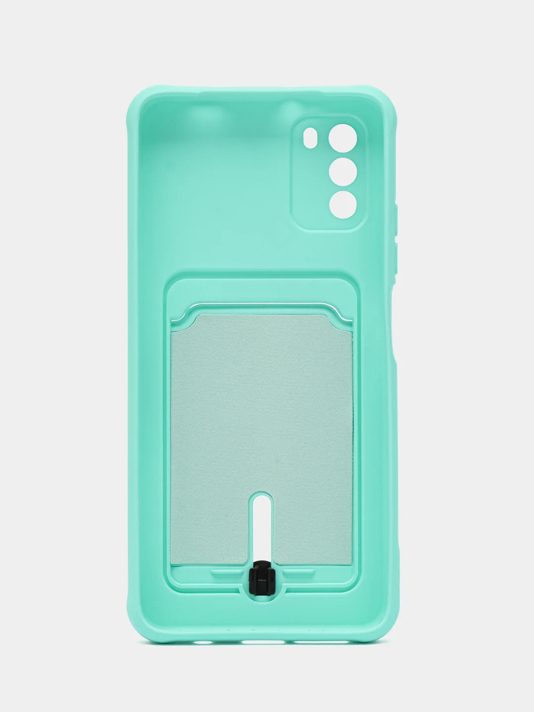 Мятный силиконовый чехол для Xiaomi POCO M3 (Сяоми Поко М3)