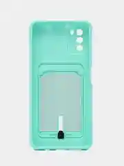 Мятный силиконовый чехол для Xiaomi POCO M3 (Сяоми Поко М3)