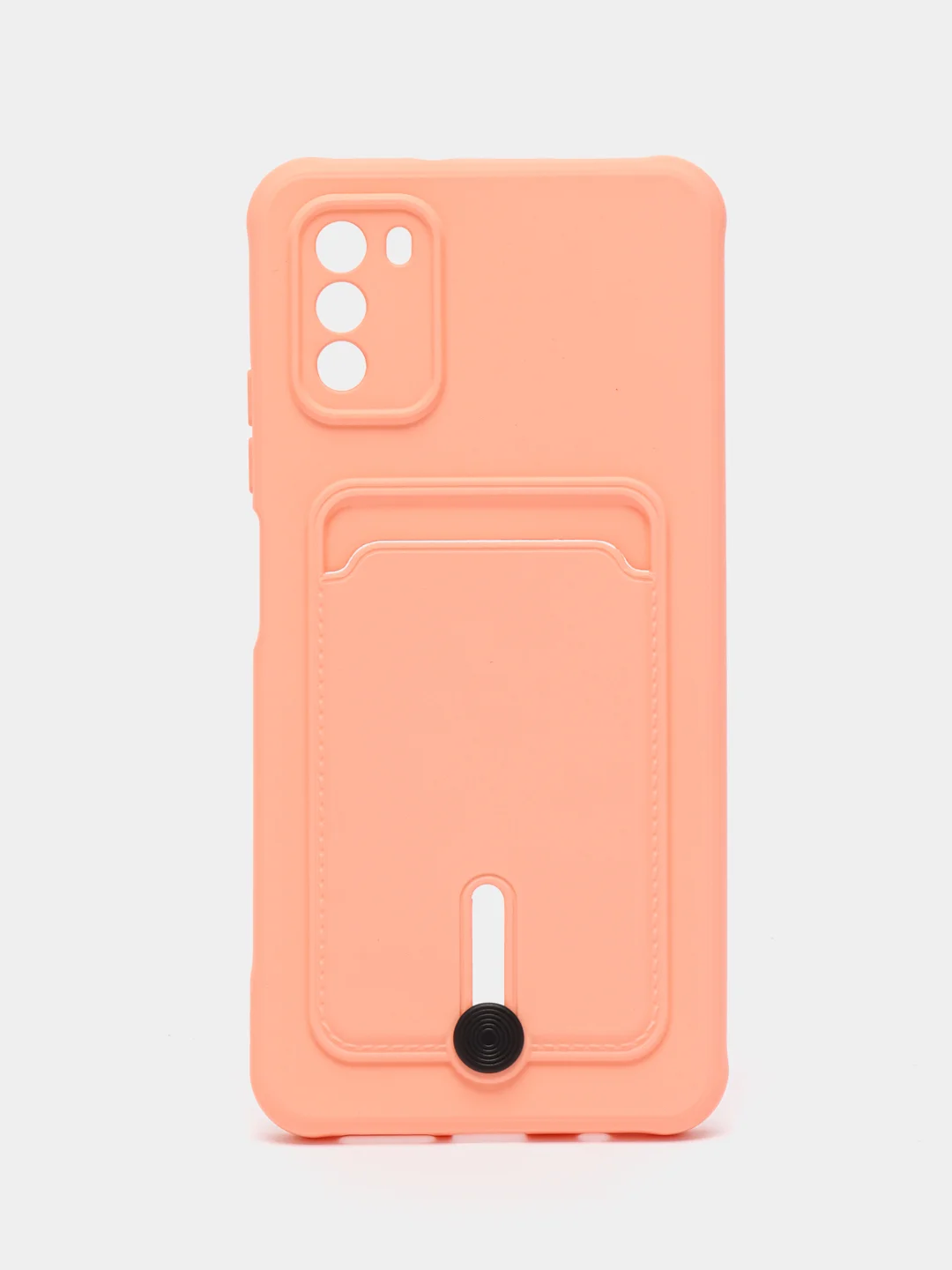 Пастельно-коралловый силиконовый чехол для Xiaomi POCO M3 (Сяоми Поко М3)