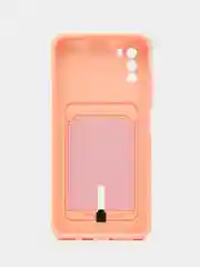 Пудровый силиконовый чехол для Xiaomi POCO M3 (Сяоми Поко М3)