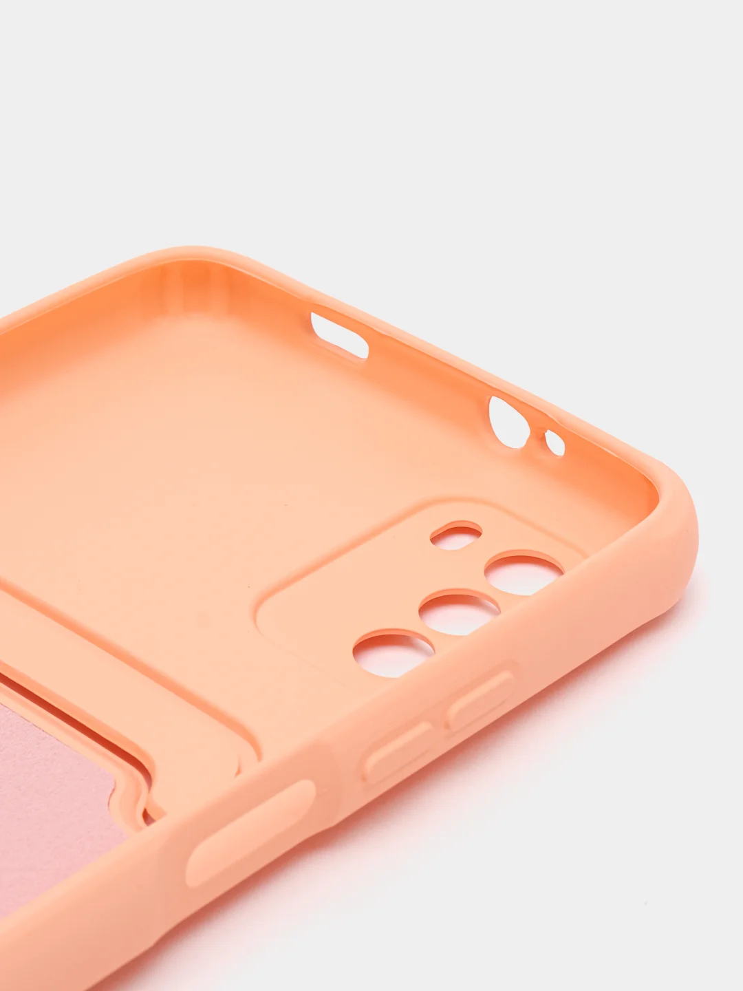 Пудровый силиконовый чехол для Xiaomi POCO M3 (Сяоми Поко М3)