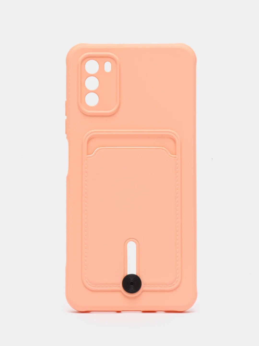 Пудровый силиконовый чехол для Xiaomi POCO M3 (Сяоми Поко М3)
