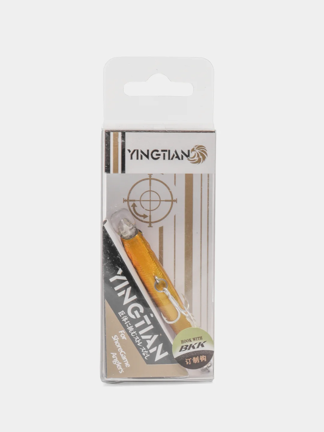Золотой воблер Yingtian, на щуку, окуня, судака, берша, сома, жереха, приманка рыболовная