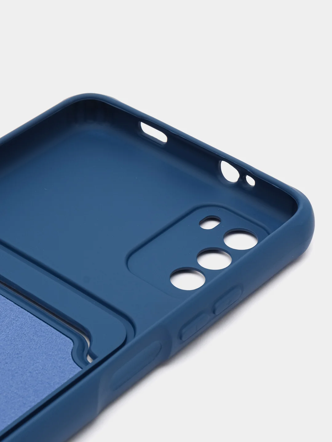 Синий силиконовый чехол для Xiaomi POCO M3 (Сяоми Поко М3)