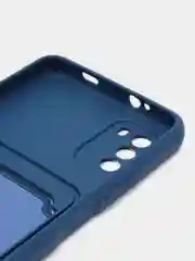 Синий силиконовый чехол для Xiaomi POCO M3 (Сяоми Поко М3)