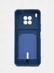 Синий силиконовый чехол для Huawei Honor 50 lite/Nova 8i (Хонор 50 лайт/Нова 8 ай)