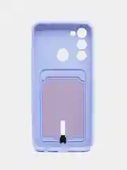 Аметистовый чехол силиконовый для Tecno Spark 8C/Go 2022 (Техно Спарк 8C/Go 2022)